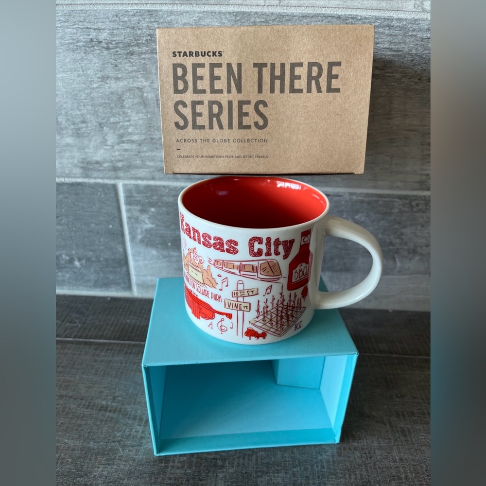 New In Box Starbucks KANSAS City Been There Series Collection Mug 14 Oz 2023